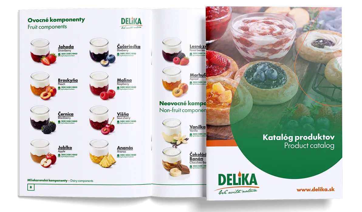 Delika – hlavný vizuál referencie
