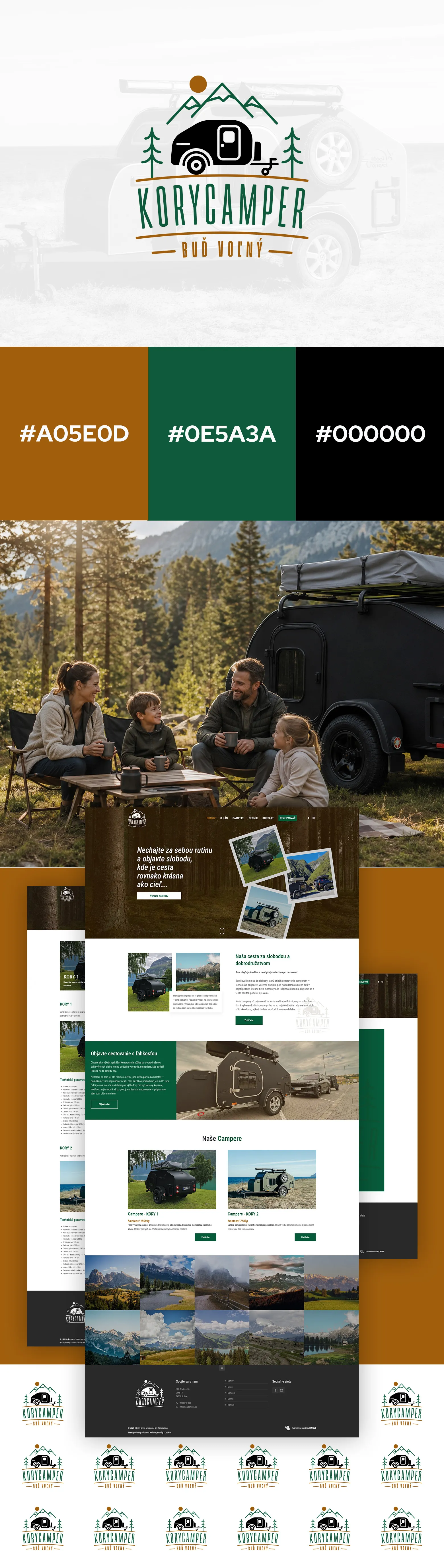 Korycamper – ukážka z projektu